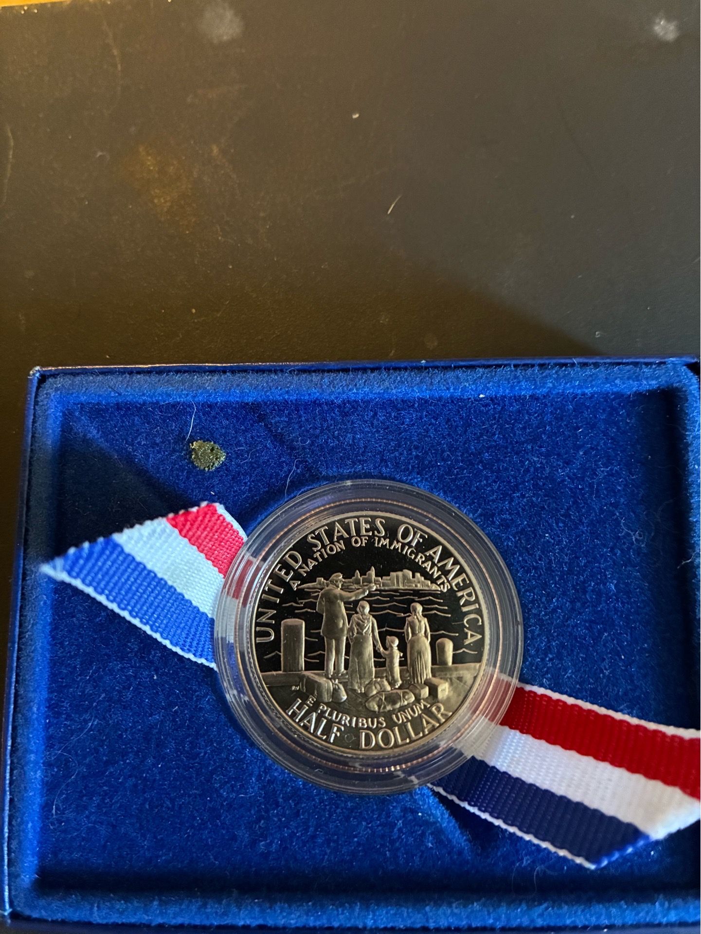 1986 nation of immigrants commemorative coin