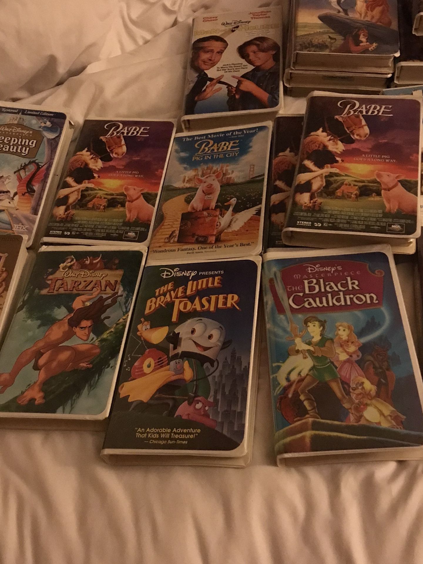 Vhs Tapes Lot Of 42 Vintage Disney VHS tapes all famous Ones