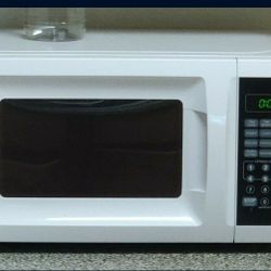 White New Microwave 