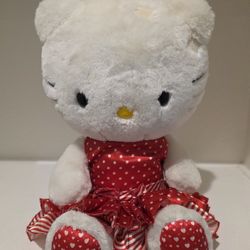  Build-A-Bear Sanrio "Love" Hello Kitty plush with Outfit 

