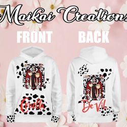 Cruella Deville Custom Hoodie 