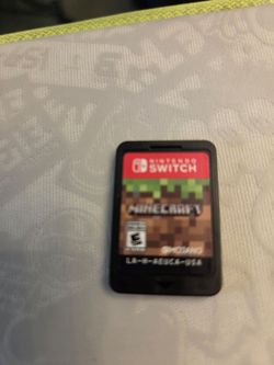 Minecraft Nintendo Switch Game Cartridge