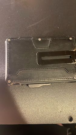 Black Tactical Slim Card Wallet
