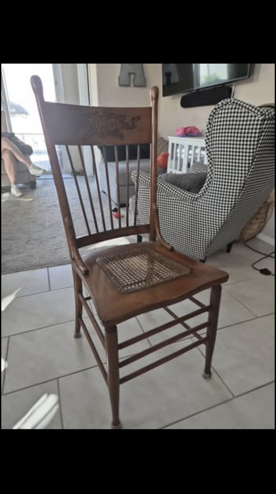 Heywood Bros. & Wakefield Co. Cane-Seat Dining Chairs (c. 1(contact info removed))