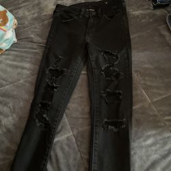 american eagle jeans size 0