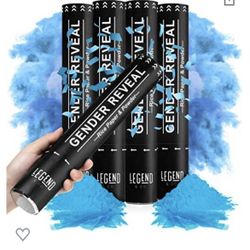 Gender Reveal Poppers - Blue