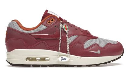 Nike Air Max 1 Patta Waves Rush Maroon Size 10.5
