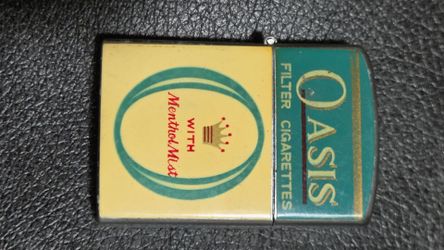 Oasis Filter Cigarettes Vintage Lighter