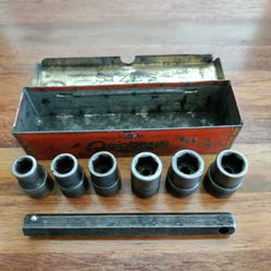 Antique Collectible Quick Way Vintage Socket Wrench Set Bethlehem PA
9/32
5/16
11/32
3/8
7/16
15/32