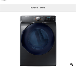 Samsung Smart Front Load Washer with AddWash and Dryer Gas