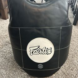 Like New Fairtex Chest Guard Size Large