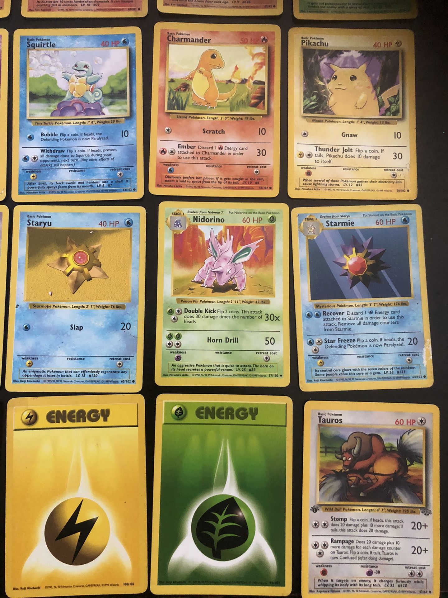are all first edition pokemon cards shadowless Base Set (1st & Shadowless) Common Retreat cost 1st Edition Original Pokmon cards,