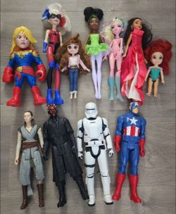 Dolls and Action Figures