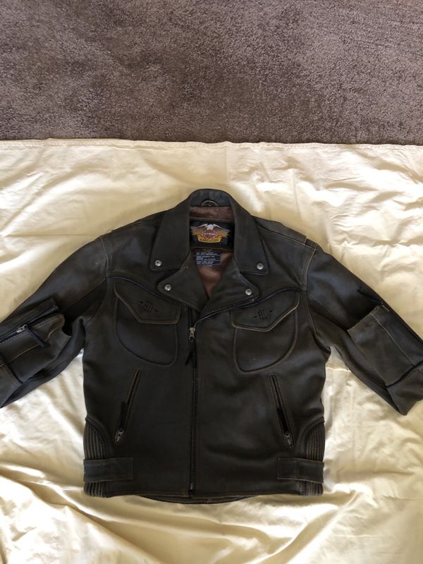 Harley Davidson Men S Billings Distressed Brown Leather