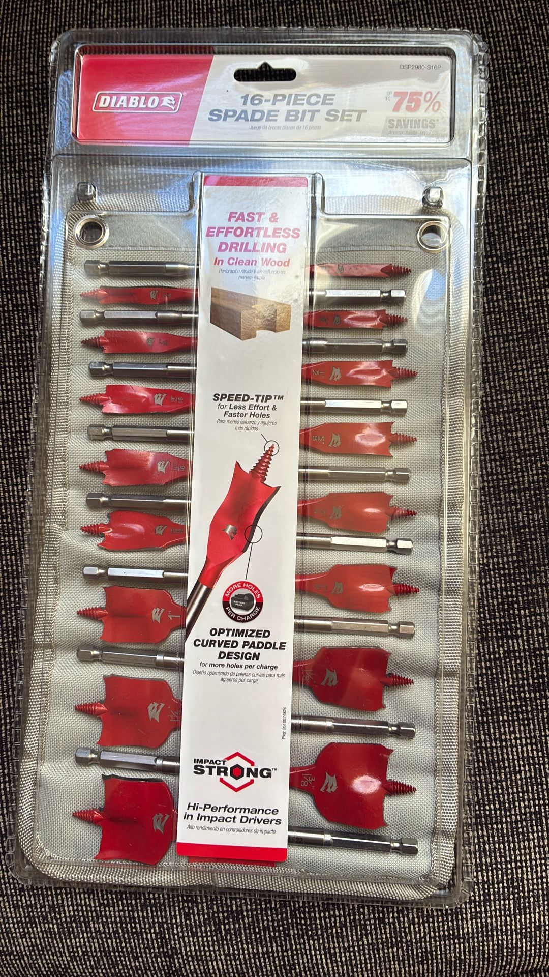 DIABLO Speed Demon Bit Set