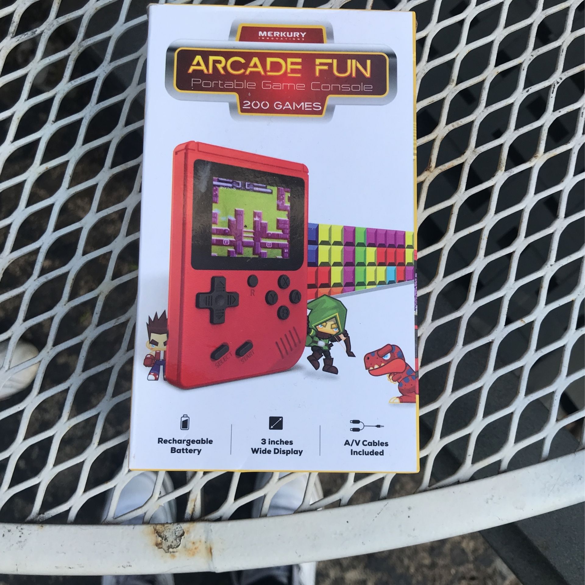 Arcade Fun Portable Game Console