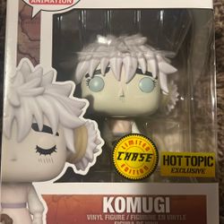Hunter X Hunter Komugi Chase Funko pop, hot topic exclusive