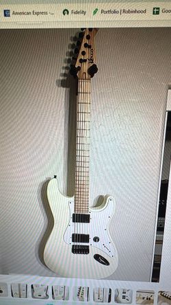 Halo custom neck through Stratocaster style