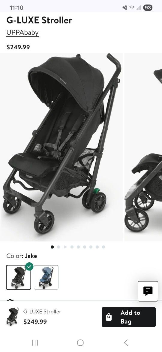 Uppababy G-Lux Toddler Stroller