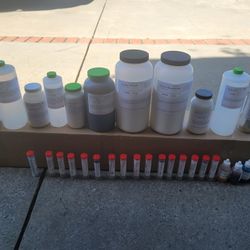 Hundreds of dollars worth of chemicals brand new