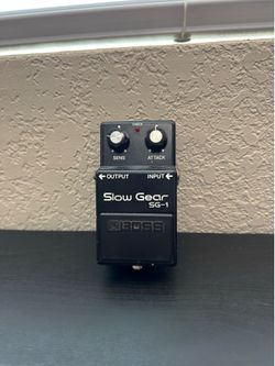 Boss Slow Gear SG-1 Guitar Pedal