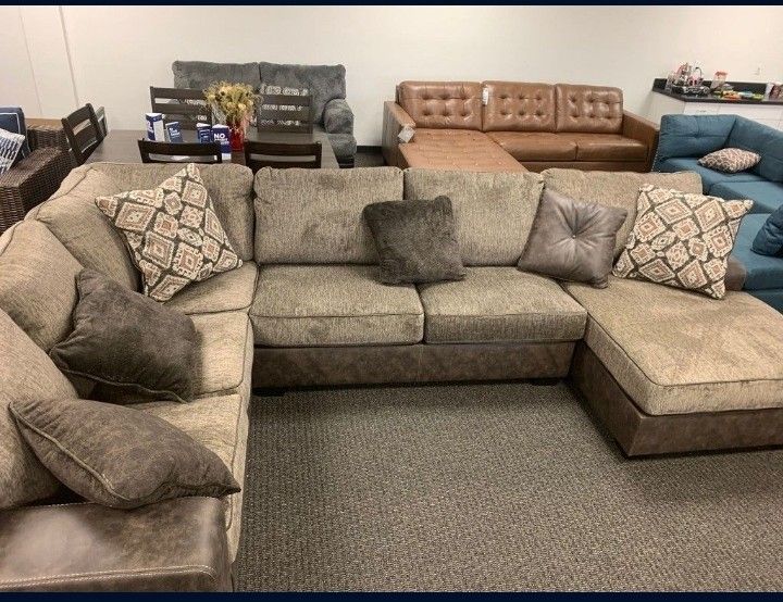 3 Pieces Sectional Couch Same Day Delivery By ASHLEY Home & Garden