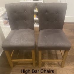 High Dinning / Bar Chairs