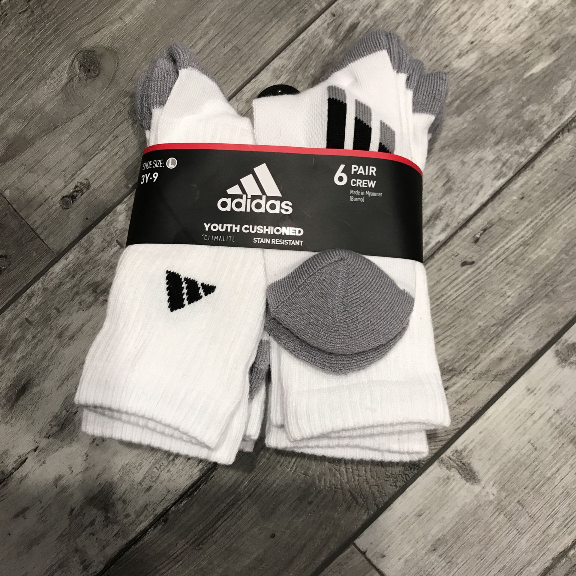 Adidas Socks Large 3y/9