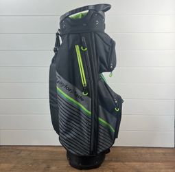TaylorMade RBZ Speedlite 14-Way Cart Bag, Green/Black
