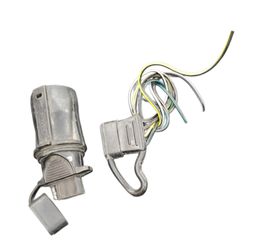 Hopkins & Mexico 7-Way RV Blade to 4-Way Flat Trailer Wiring Plug Adapter