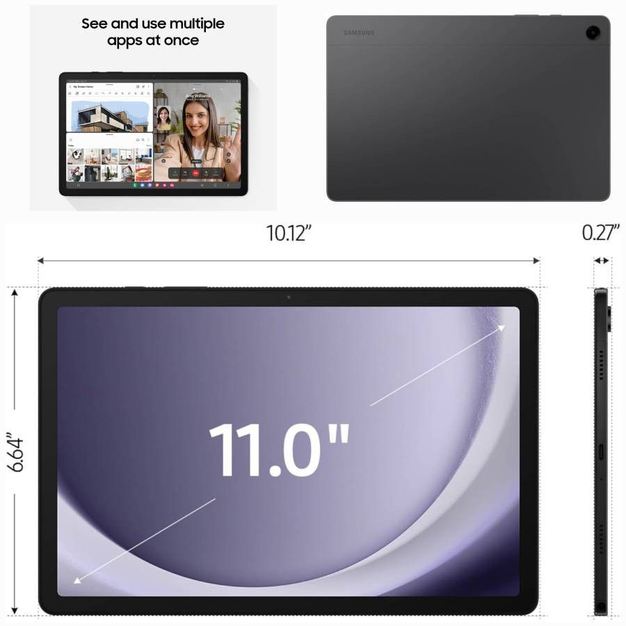 Samsung Galaxy Tab A9+ 11" Tablet, 64GB 5G Wi-Fi Tablet