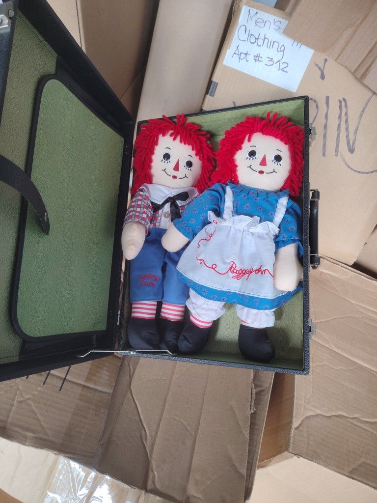 Raggedy Ann And Andy Dolls