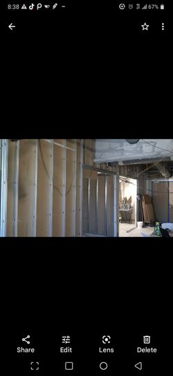 Metal Stud Framer And Drywaller