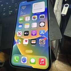 Blue iPhone 13 Unlocked 128g 