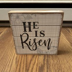 “ He İş Reason” Wooden Sign Home Decor