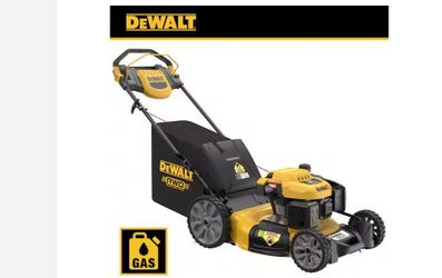 Dewalt 21 in. 196cc E-GOV Engine 3-in-1 Gas RWD Self-Propelled Lawn Mower with High Rear Wheels NEW