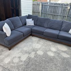 Dark Gray Sectional | Free Delivery