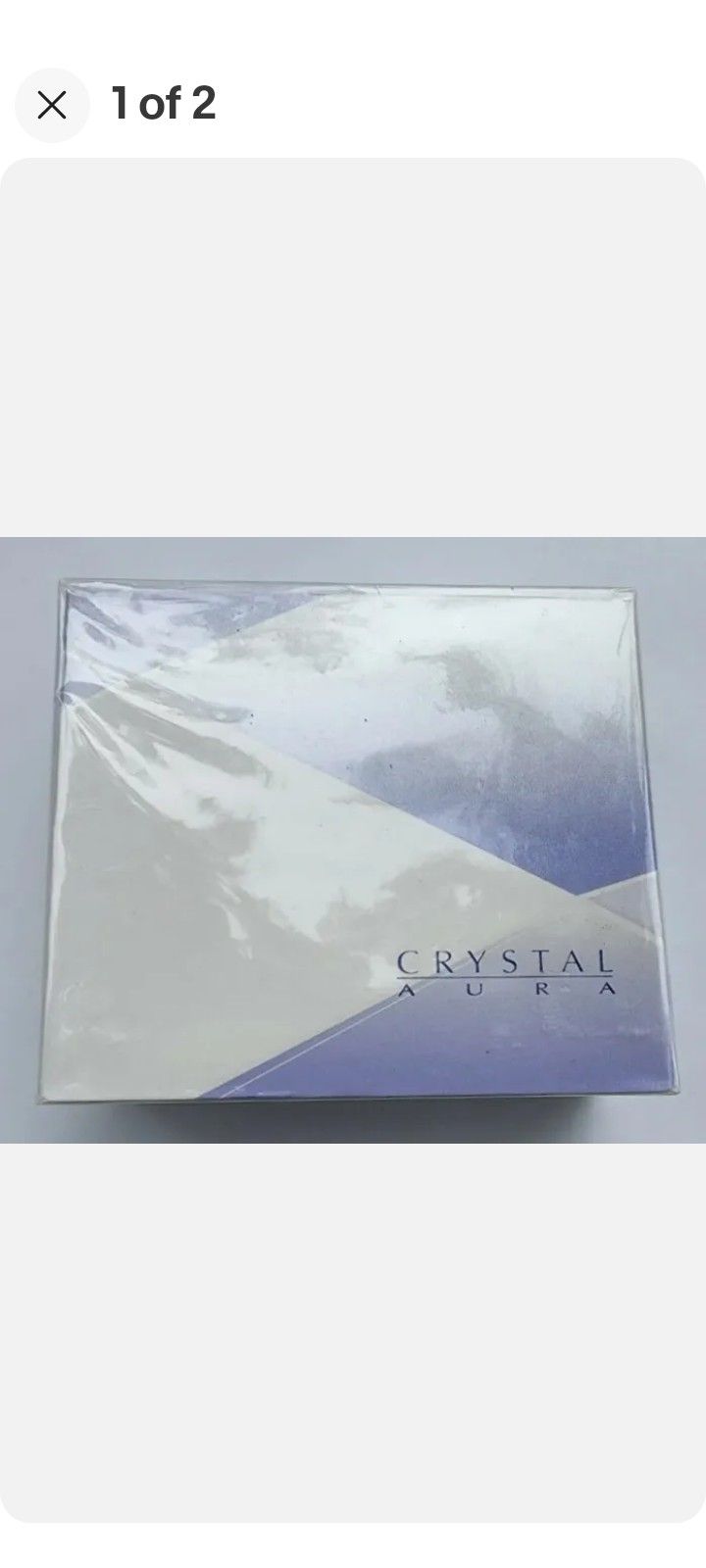 Avon Crystal Aura 1.7 oz
Parfum Spray Fragrance w/
Swarovski 2006 Sealed NIB
NEW