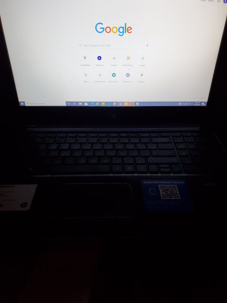 Hp DV7 notebook laptop
