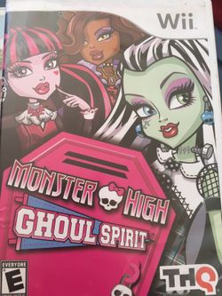 Monster high wii game
