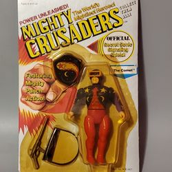 Vintage Remco Mighty Crusaders Comet Action Figure 