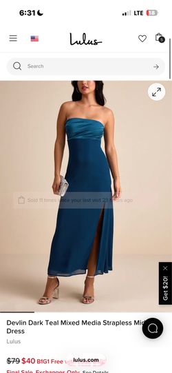 Lulus dress size small