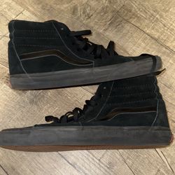 VANS Sk8- Hi  All Black  Canvas Mens sz 13