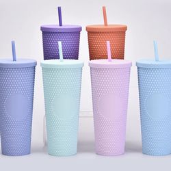 Matte Studded Plastic 24 oz Tumbler Cold Cup - Same Starbucks size