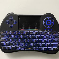 Backlit Mini Wireless Keyboard 