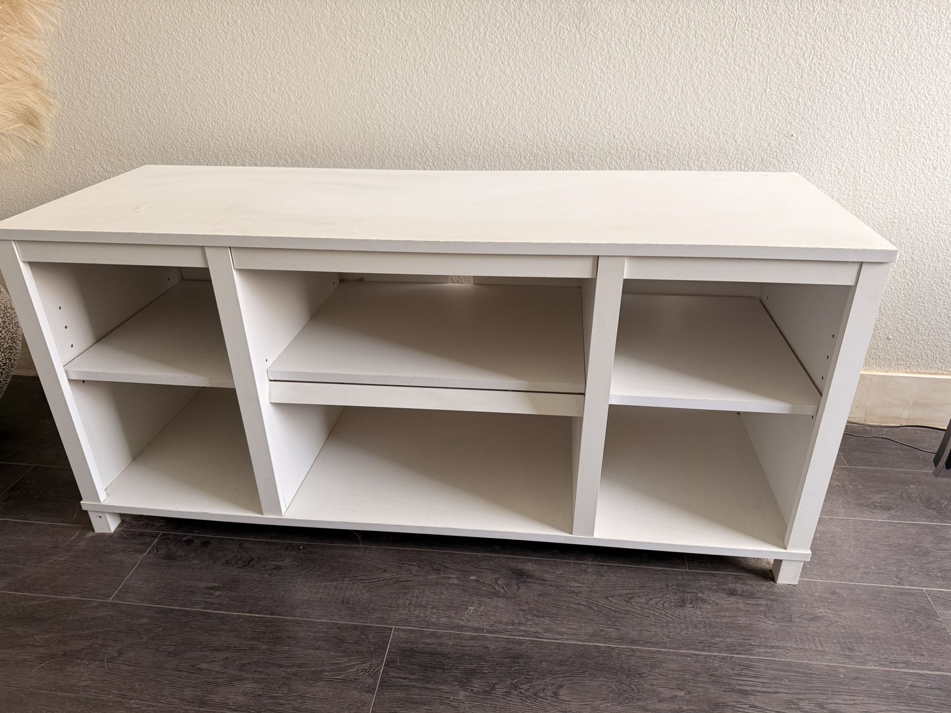 White TV Stand