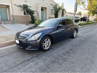 2012 Infiniti G37 Journey