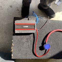 2 Sundown 10’s Ds18 1800 Watt Amp And Box