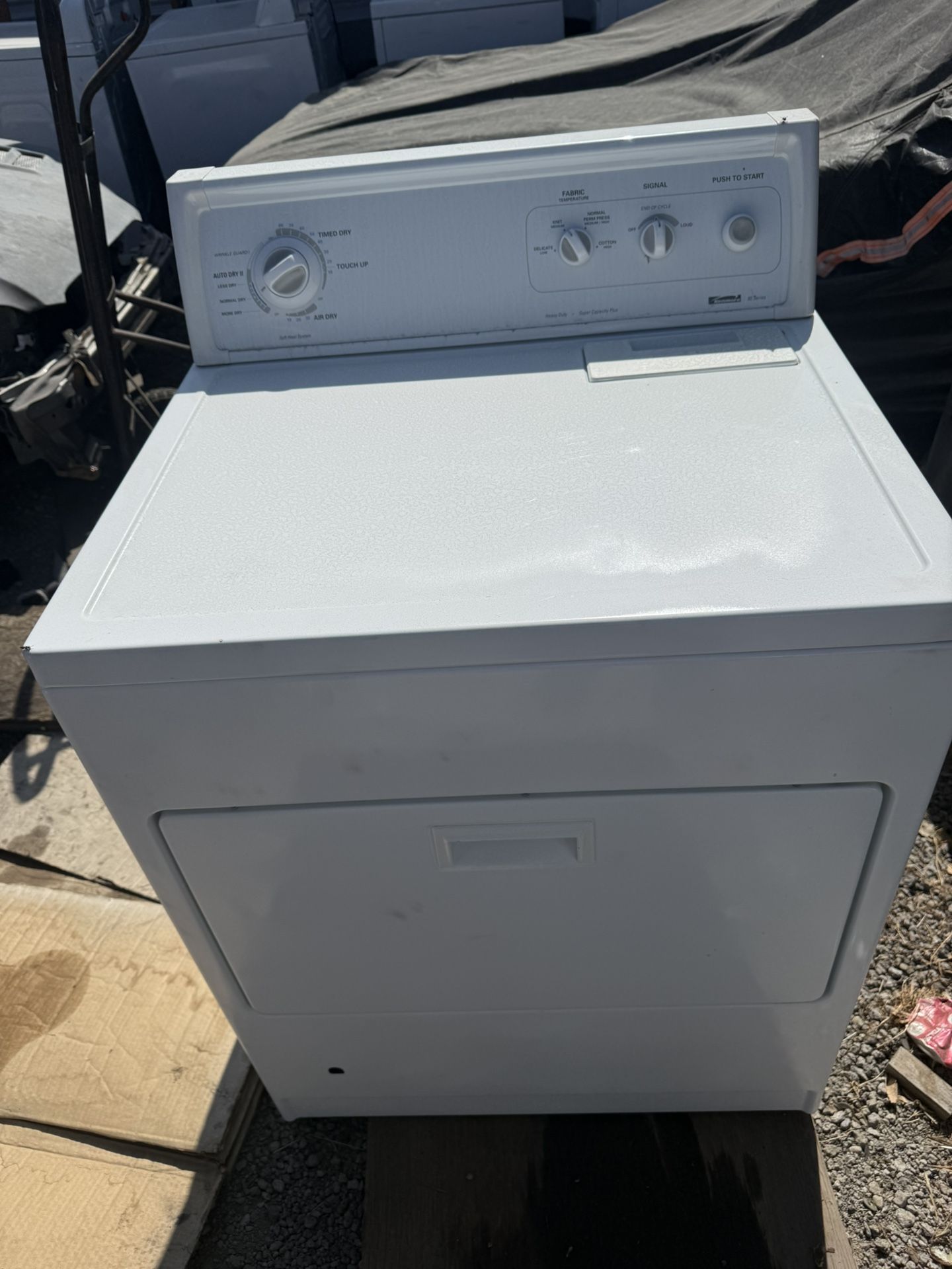 Kenmore Washer Gas