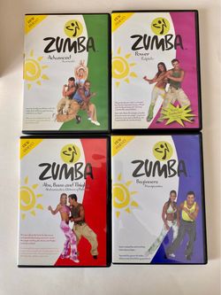 Zumba Fitness DVD Set of 4